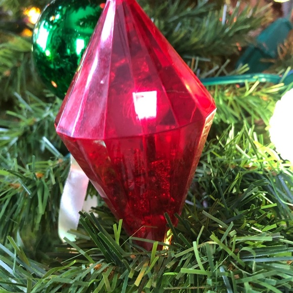 Vtg Jewel Brite Ornaments - Picture 5 of 17